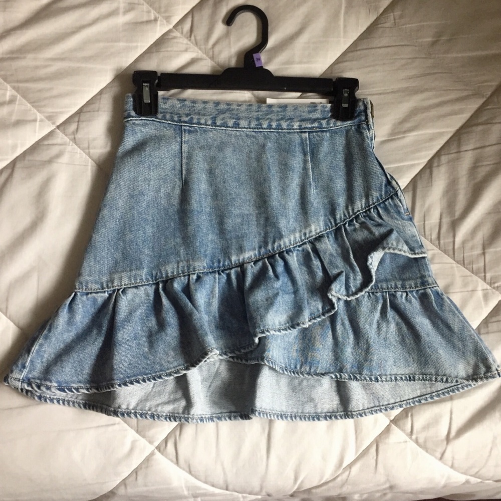 HCO High Waisted Denim Skirt